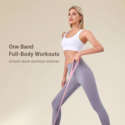 Figure 8 Resistance Bands – Silicone Exercise Bands for Women