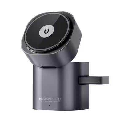 Ultimate 3-in-1 Phone Holder with 15W Fast Wireless Charging
