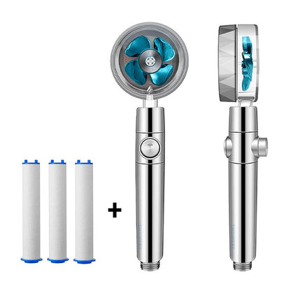 Showery® Turbo Shower Head:  High Performance Technology