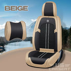 US Nox Full Set Universal Breathable Waterproof Vehicle Leather Cover for Cars, SUV