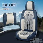 US Nox Full Set Universal Breathable Waterproof Vehicle Leather Cover for Cars, SUV