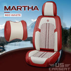 US Nox Full Set Universal Breathable Waterproof Vehicle Leather Cover for Cars, SUV